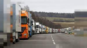 παγορευση φορτηγων ΕΕ στη Λευκορωσια
